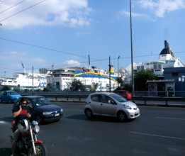 La poarta 3 in Portul Pireu